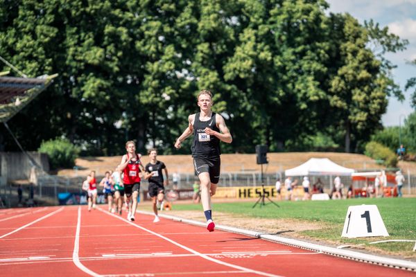 Tammo Doerner (SV Nordenham) am 03.07.2022 waehrend den NLV+BLV Leichtathletik-Landesmeisterschaften im Jahnstadion in Goettingen (Tag 1)